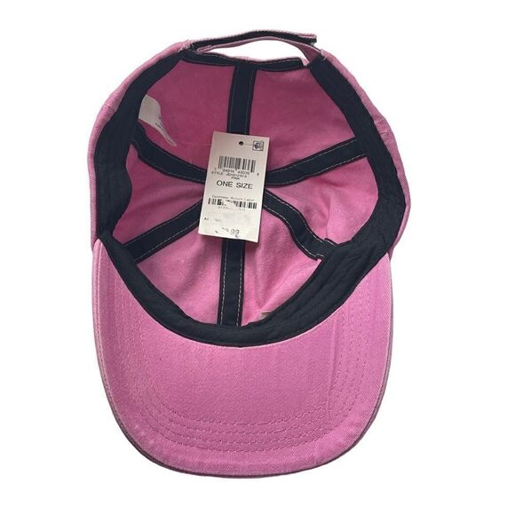 JENNI Women's pink Washed Baseball Hat - Picture 3 of 4